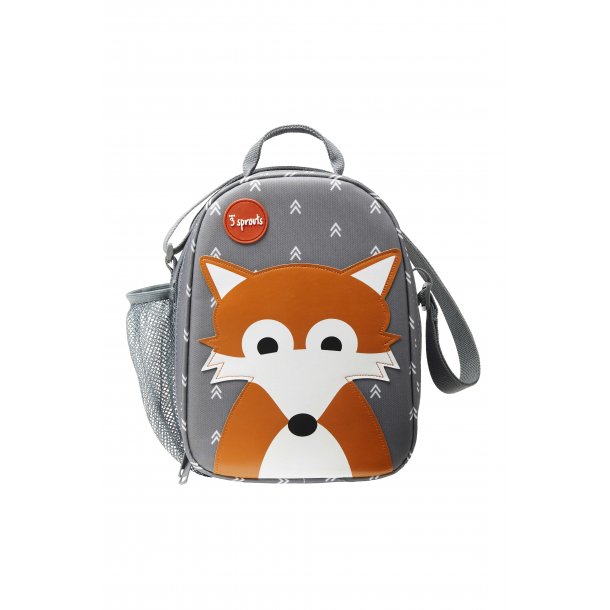 3 Sprouts Lunch Bag Fox Gray Everything For The Meal Import For Kids Aps