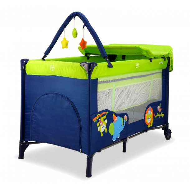 travel cot with changing table
