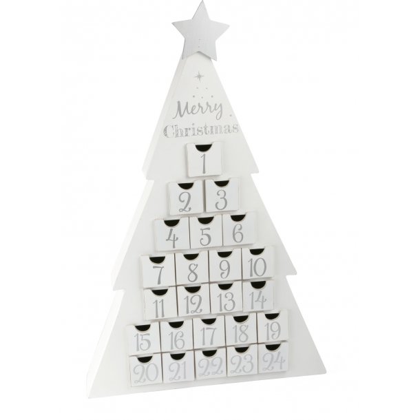 Wooden Birdhouses Advent Calendar 8cm