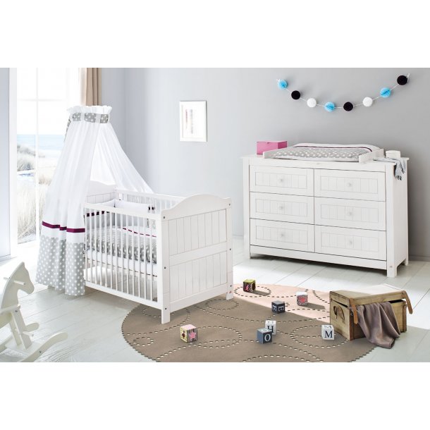 cot bed and changing unit