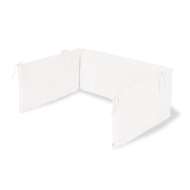white cot bumper