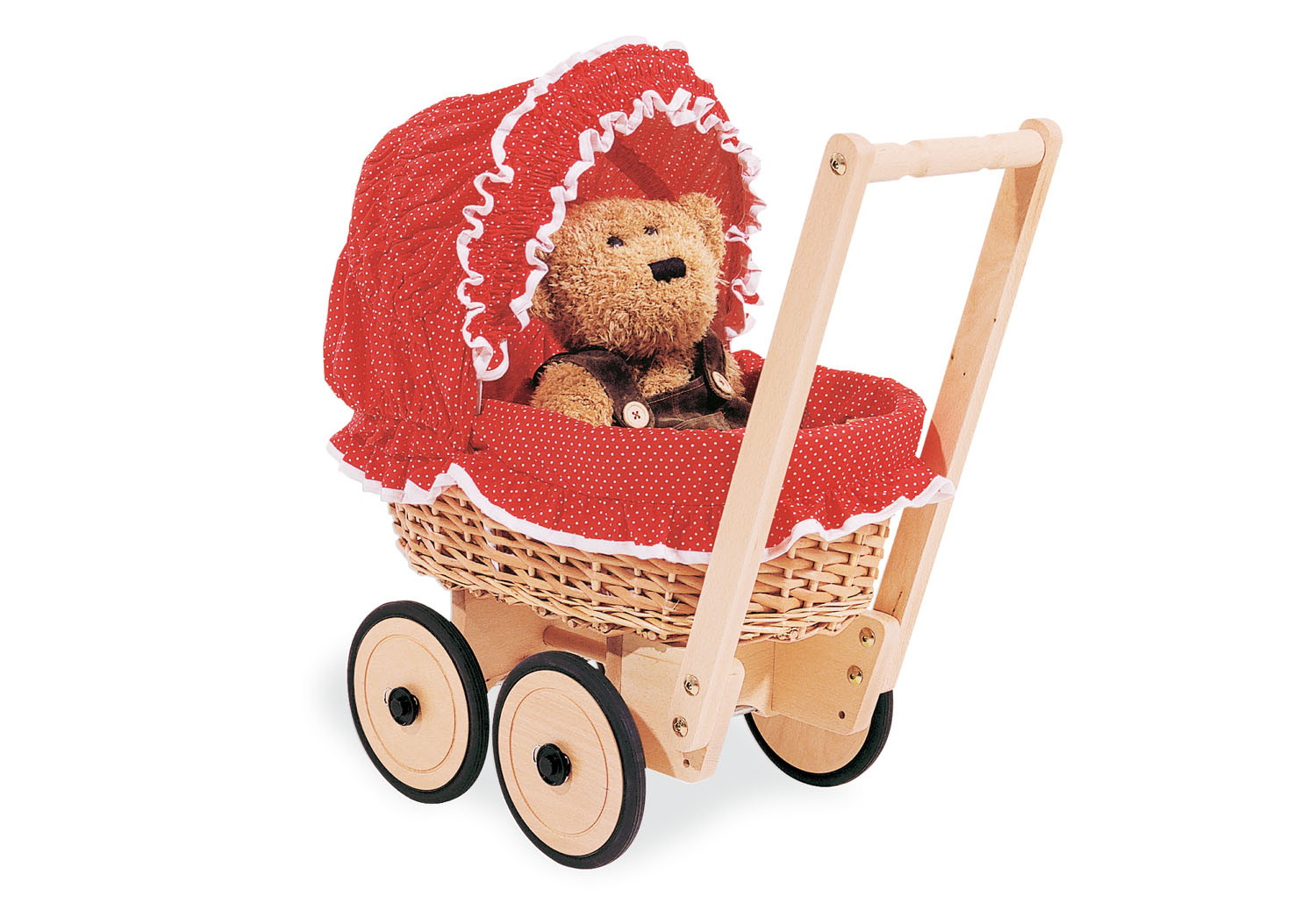 Bettzeug. Что сделать с кукольной коляской для сада. Doll's Pram picture for Kids.