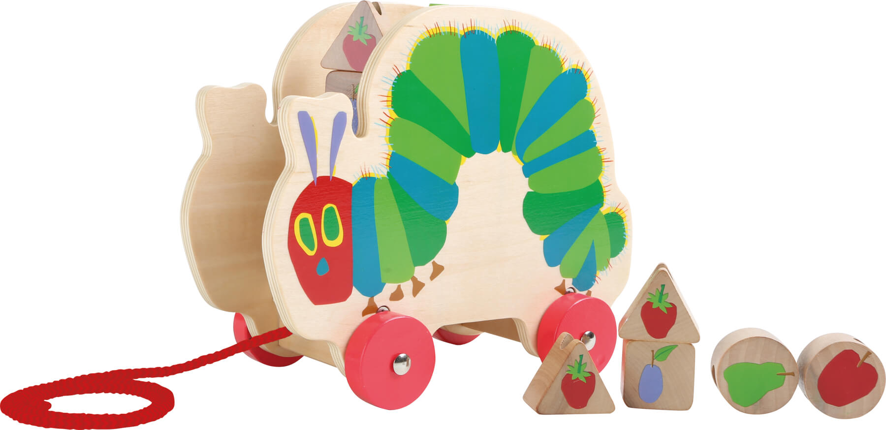 hungry caterpillar pull along toy