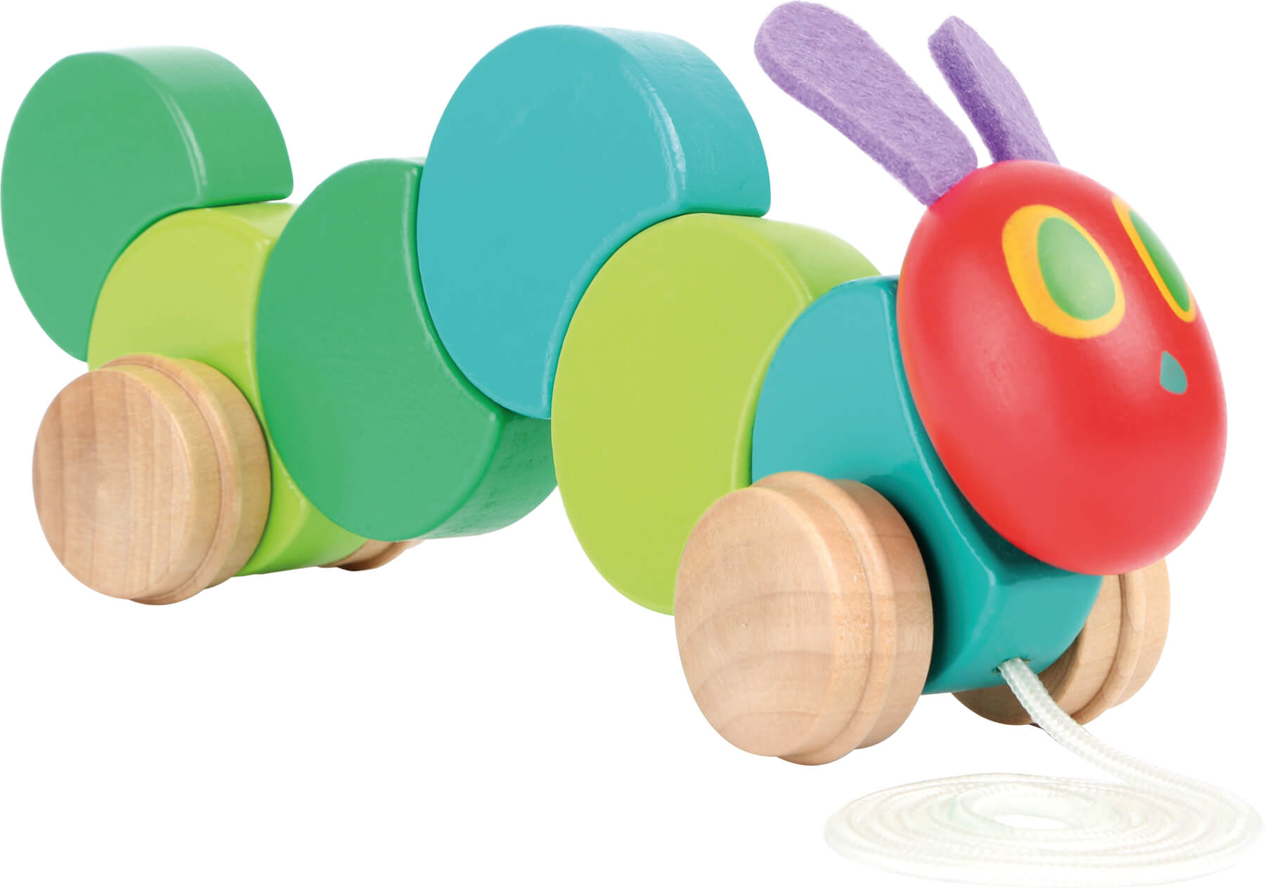 hungry caterpillar pull along toy