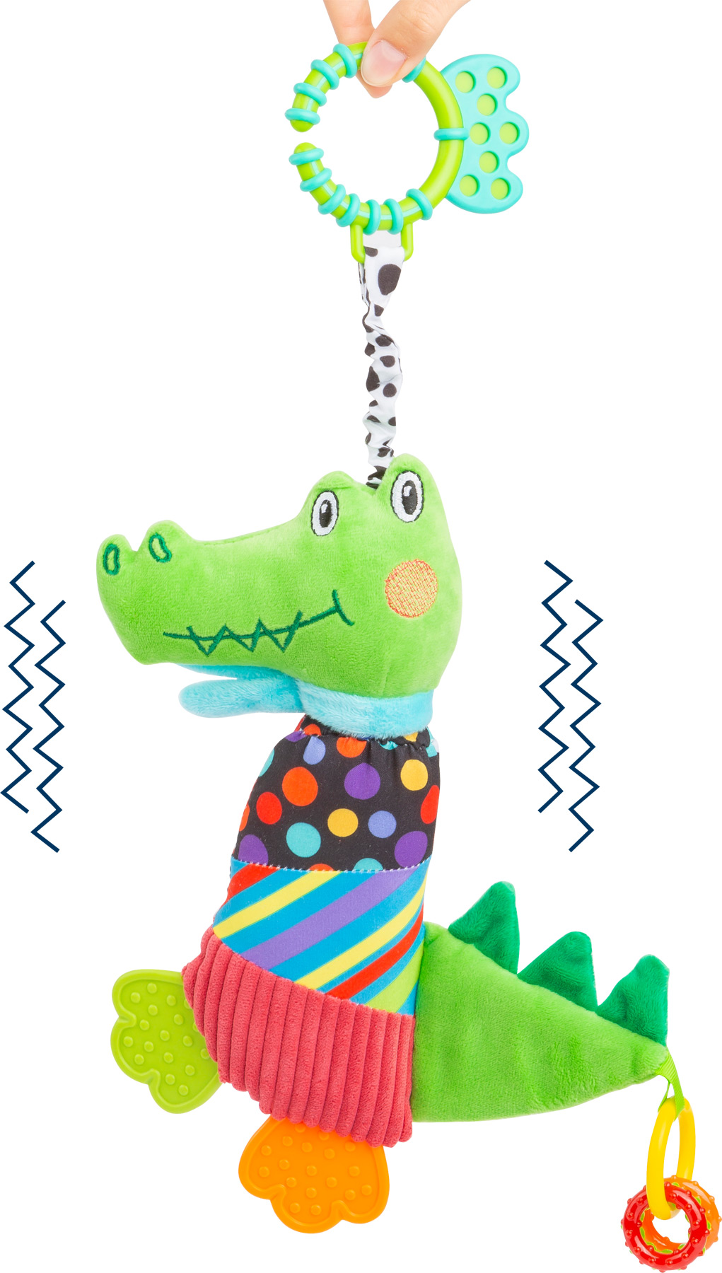 crocodile baby toy